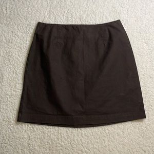 GAP Dark Brown Causal/Business/Going Mini Skirt Size 1
